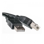 Кабель PowerPlant USB 2.0 AM – BM, 5м, One ferrite